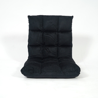 Fauteuil paresseux Hitree en tissu de haute qualité, style moderne, réglable et pliable, lit de sol, idéal pour appartement, maison, hôtel, salon