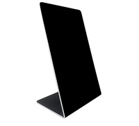 Support en L NFC en acrylique pour table de restaurant, autocollant NTAG213 avec dos adhésif et code QR pour la vérification de l'authenticité des avis Google