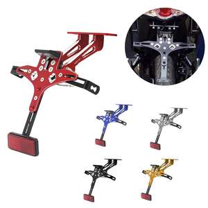 Vente en gros de pièces et accessoires de <span class=keywords><strong>moto</strong></span> <span class=keywords><strong>Plaque</strong></span> <span class=keywords><strong>d</strong></span>'<span class=keywords><strong>immatriculation</strong></span> CNC avec lumière LED Support de <span class=keywords><strong>plaque</strong></span> <span class=keywords><strong>d</strong></span>'<span class=keywords><strong>immatriculation</strong></span> de haute qualité Taille réglable - Product Image 1