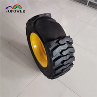 9-14.5 PU Foam Filled Tyre High Load Shock Absorbing Rubber Tire for Factory Sweeper Warehouse Transfer Cart