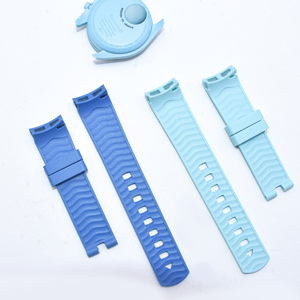Bracelets de montre en silicone PeiPeiJia WY-1565 20MM à dégagement rapide pour Omega <span class=keywords><strong>Swatch</strong></span> Moonswatch avec boucle en acier métallique - Product Image 4