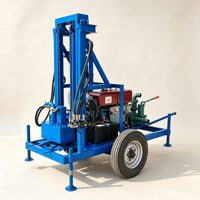 Machine de forage rotative électrique/diesel de qualité supérieure, durable, pour le forage de puits d'eau géothermique, haute productivité, facile à utiliser