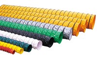Tuyau de ventilation minier flexible en PVC renforcé de 16 pouces 10 m Tuyau de ventilation minier en bâche