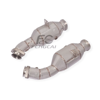 Collecteur d'échappement haute performance SS304 pour Mercedes-Benz C43 E43 AMG W205 W213 3.0T, amélioration de puissance, course