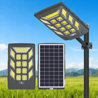 Lampes solaires extérieures à haute efficacité, éclairage LED intégré, lampe étanche en ABS, 500W 1000W 2000W, lampadaires solaires pour routes