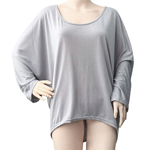 2019 nueva moda de algodón de manga larga t camiseta mujer t camisa de impresión de la camiseta de t - Product Image 4