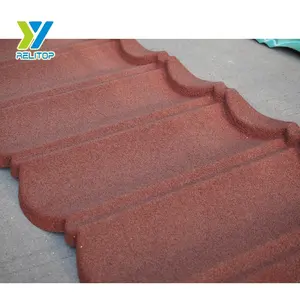 Light weight Building Material Stone Coated Metal Roofing Tile in Kenya