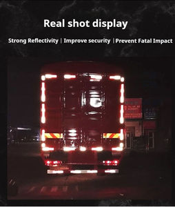 Nastro Riflettente DOT-C2 per Esterni Impermeabile 3 m 983D Rosso Bianco con Forte Adesivo per Segnalazione di Sicurezza - Product Image 6