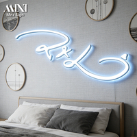 Enseigne lumineuse miniature personnalisée, enseigne en lettres, enseigne en acrylique 3D pour logo d'entreprise, lettres lumineuses