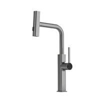Robinet mélangeur multifonction chaud/froid avec douchette extractible à commande par clé pour évier de cuisine/lave-vaisselle en cuivre 59% durable