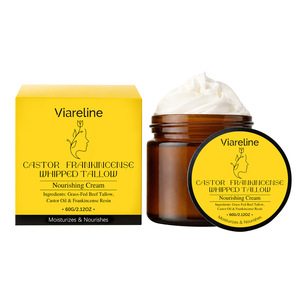 Viareline CASTOR FRANKINCENSE WHIPPED TALLOW <span class=keywords><strong>Crema</strong></span> Nutritiva Ingredientes: Sebo de Res Alimentada con Pasto, Aceite de Ricino y Resina de Incienso - Product Image 1