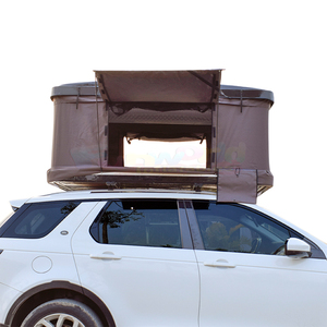 Tente de toit rigide pour 2 personnes, légère, imperméable, pour petites voitures, SUV, camping en plein air, voyages - Product Image 4