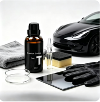 Revêtement en verre liquide de haute pureté de type T empilable pour l'entretien des peintures automobiles, OEM ODM