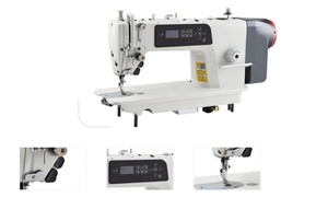 เครื่องจักรเย็บผ้า QK-525-D1 ความเร็วสูง ระบบขับเคลื่อนโดยตรงแบบคอมพิวเตอร์ เครื่องเย็บผ้าอุตสาหกรรมแบบล็อคสติทช์ - Product Image 2