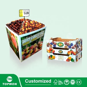 Kệ Trưng Bày Các Tông Cho Hạt Giống Rau Củ, Kệ Trưng Bày Sàn Các Tông Đựng Hạt Giống Rau Củ - Product Image 4