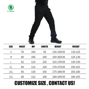 X7 Tactical Pants Men's Outdoor Pants Loose And Durable Multiple Pockets Customized Men's Camo Pants