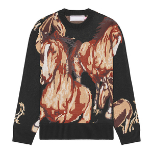 Новый мужской зимний вязаный свитер из 100% хлопка, не мнущийся, высокого качества, модный пуловер для индивидуального заказа OEM/ODM - Product Image 1