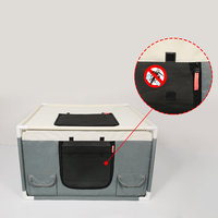 PP008 PRODIGY OEM Tente de jeu pliable extra large personnalisée avec fermeture à bouton réglable, portable, de haute qualité, pour animaux de compagnie, chien