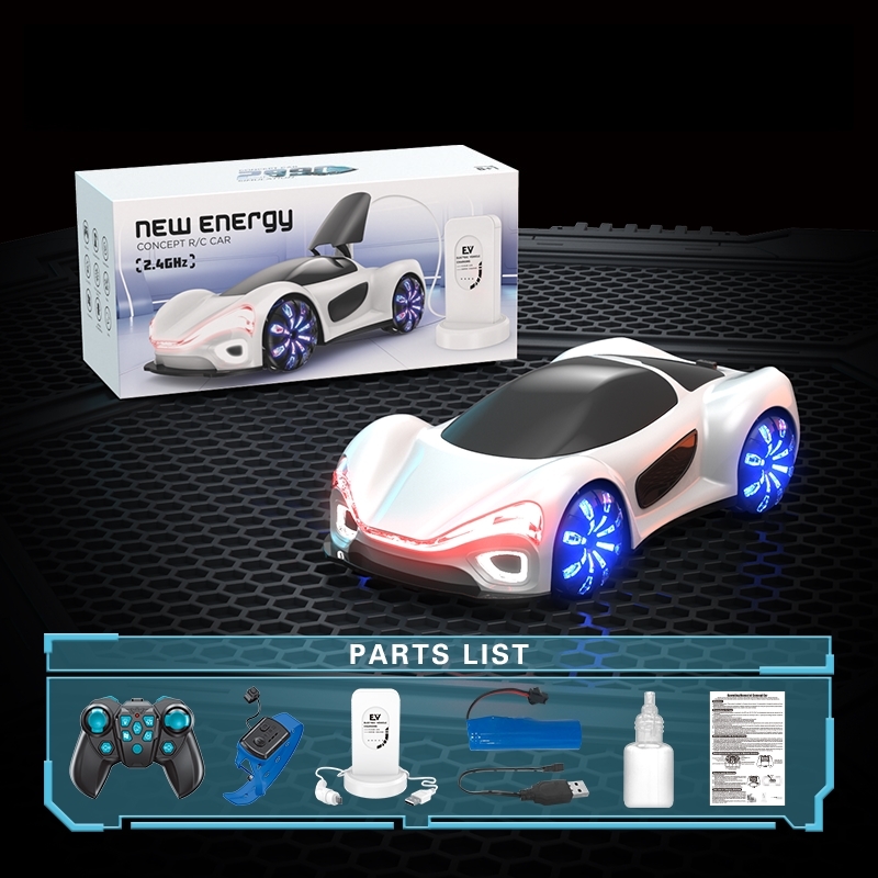 scatola colorata+bianco+controller+orologio+stazione di ricarica