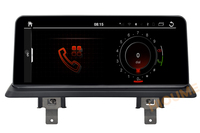 Reproductor Multimedia para Automóvil Android 14 de 10.25 Pulgadas, 8 Núcleos, 8+128G, Navegación GPS, Radio para BMW Serie 1 120i E81 E82 E87 E88 2005-2012