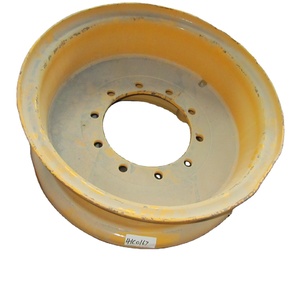 Roue en acier pour niveleuse 41C0167, ensemble jante, pièces de machines de construction, directement de l'usine - Product Image 1