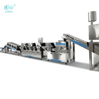 Machine automatique commerciale de fabrication de nouilles ramen fraîches à 5 rouleaux pour la production de nouilles fraîches et de nouilles râpées, à vendre