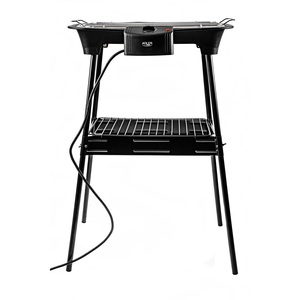 Adler Elettrogrill Ad_6602 Con Resistenza Estraibile 2400W Di Potenza Massima Panza BBQ Regolabile alta E Materiale Acciaio - Product Image 2