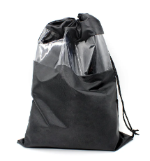 กระเป๋าใส่เครื่องมือแบบมีเชือกผูก ทำจากไนลอนใส 210D พิมพ์ลายซิลค์สกรีน  กระเป๋าใส่รองเท้าสำหรับเดินทาง  รับผลิตตามแบบ OEM สำหรับผู้ชาย ผู้หญิง และใช้ในครัวเรือน - Product Image 4