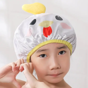 Ensemble <span class=keywords><strong>de</strong></span> chapeaux <span class=keywords><strong>de</strong></span> <span class=keywords><strong>bain</strong></span> animaux Chapeau <span class=keywords><strong>de</strong></span> <span class=keywords><strong>bain</strong></span> pour enfants Garçons et filles <span class=keywords><strong>Bonnet</strong></span> <span class=keywords><strong>de</strong></span> <span class=keywords><strong>bain</strong></span> imperméable en grenouille Porcinet Souris Design Amusant pour le nettoyage - Product Image 3