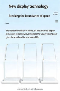 หน้าจอ <span class=keywords><strong>OLED</strong></span> แบบโปร่งใสขนาด 30 นิ้ว พร้อมขาตั้ง หน้าจอสัมผัส TFT แบบโปร่งใส รุ่น LW300PXL-HRT1 สำหรับป้ายดิจิทัลและการแสดงผล - Product Image 4