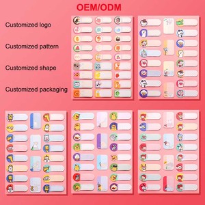 Etiket-etiqueta barata de fábrica con logotipo de marca, etykieta impresa con marca propia, pegatina de marca de color, Impresión de etiquetas de <span class=keywords><strong>dibujos</strong></span> animados escolares para niños - Product Image 4