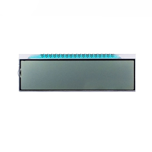 Custom Segment Code TN LCD Display Screen Automotive Car Instrument Panel Customized Fuel Temperature Meter 99x24.5mm Display