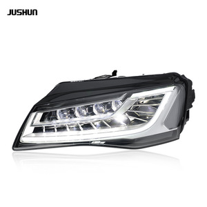 ชุดไฟหน้า Jushun Audi A8 แบบ LED DRL พร้อมไฟเลี้ยวแบบไดนามิก รุ่นปี 11-13 ไม่ต้องเปลี่ยนกันชน - Product Image 3