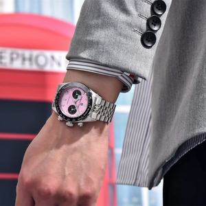 Nuevo Reloj PAGANI DESIGN para Hombre, Reloj de Cuarzo Verde Fluorescente, Cronógrafo Deportivo de Velocidad para Hombre, Zafiro, Resistente al Agua - Product Image 5