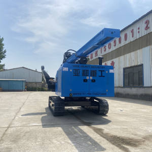 Enfouisseur de pieux hydraulique multifonctionnel Blatt Stapel Bagger Pilote de pieux tracteur à vis Machine à pieu - Product Image 6