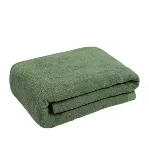 100% di cotone Extra Large americano salvia verde mare mare asciugamani da bagno lenzuola 40x80 pollici oversize per il bagno