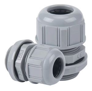 Miễn phí Mẫu tất cả các loại PG Nylon rns Cable glands nước chặt chẽ grey nhựa pg48 bao gồm PG7 PG9 PG11 pg13.5 pg16 pg21 pg29 P36 - Product Image 1