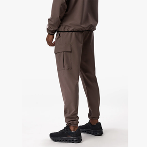 Maßgeschneiderte Gewebte Cargo-Hose für Herren für Fitnessstudio und Outdoor mit Elastischem Bund, Multifunktionalen Bedruckten Technischen Merkmalen und Optionen in Übergrößen - Product Image 2