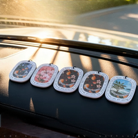 Désodorisant de voiture multifonctionnel en papier à suspendre, évaporation naturelle, prix usine, conception de parfum personnalisée JinYuYaoChen Long
