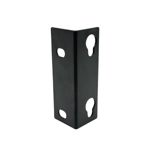 Soporte de esquina de 22 cm de acero al carbono en forma de L, conector de muebles para armario, estilo moderno y duradero - Product Image 4