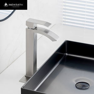 Grifo <span class=keywords><strong>de</strong></span> Agua Fría y Caliente <span class=keywords><strong>de</strong></span> Alta Calidad para Dormitorio y Baño, Monomando, Montaje en Superficie, Acero Inoxidable SUS304 Dorado, Certificado CE, 5 Años <span class=keywords><strong>de</strong></span> Garantía - Product Image 1