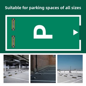 Dissuasore <span class=keywords><strong>per</strong></span> parcheggio <span class=keywords><strong>auto</strong></span> in gomma con localizzatore <span class=keywords><strong>per</strong></span> ruote e pali di parcheggio - Product Image 4