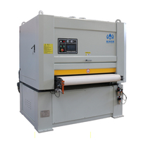 Machine à poncer à plat de haute précision, machine à rectifier la rugosité des surfaces en placage de bois