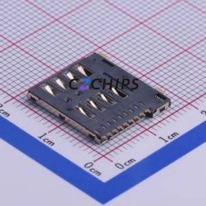 SMO-1511B-P8 <b>SIM</b> <b>Card</b> Connector SMD Connector Self-Return Type Micro <b>SIM</b> <b>Card</b> <b>Card</b> <b>Holder</b> 1.5mm - Product Image 2