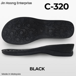 Semelle de chaussure pour femme Xenia en PVC, antidérapante, durable et résistante à l'eau, offrant une adhérence stable et un soutien fiable - Product Image 3