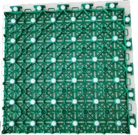 Dalles de sol modulaires en PP pour terrains de basketball extérieurs 3x3