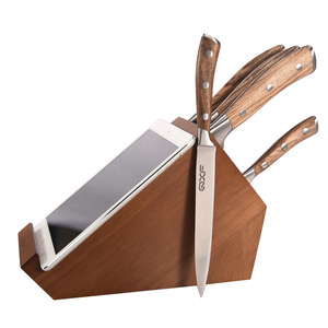 Nueva buscando cuchillo de <span class=keywords><strong>cocina</strong></span> conjunto de regalo alemán <span class=keywords><strong>juego</strong></span> de <span class=keywords><strong>cuchillos</strong></span> con bloque de madera - Product Image 1