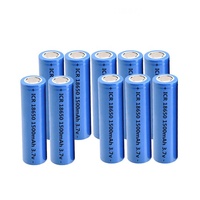 Batterie au lithium INR18650 ICR18650 1800mah 2000mah 3.7v batterie Li-ion batteries au lithium-ion rechargeables