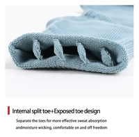 Chaussettes de yoga et de Pilates pour femmes LONGFEI, antidérapantes, de haute qualité, avec logo personnalisé, pour la vente en gros