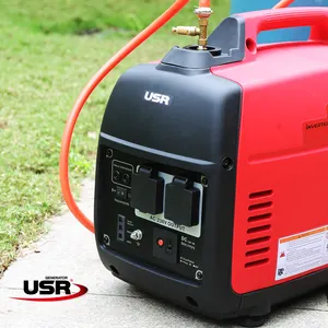 Inverter Portabel LPG Super Senyap, Generator Portabel 2KW EV20i untuk Penggunaan Rumahan